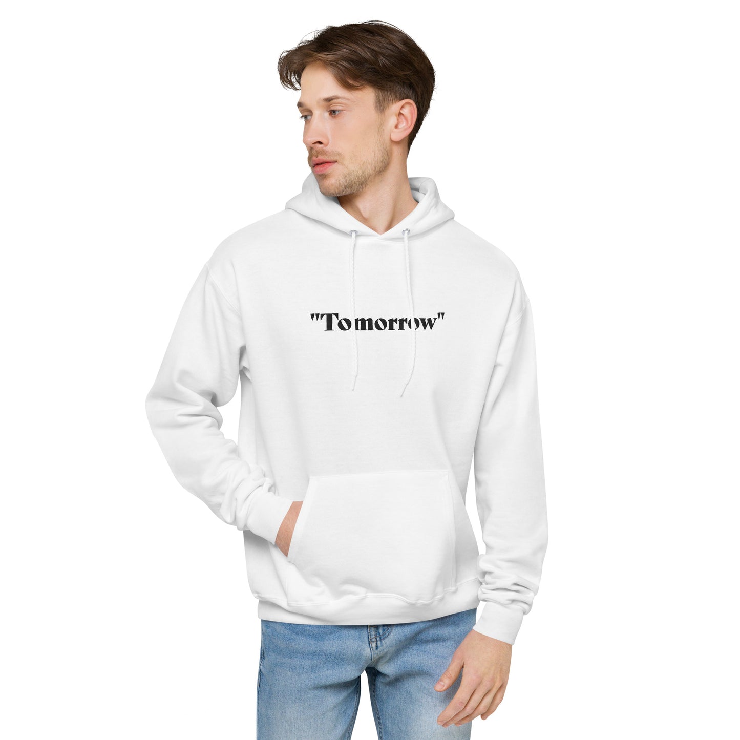 Embroidered "Tomorrow" Hoodie