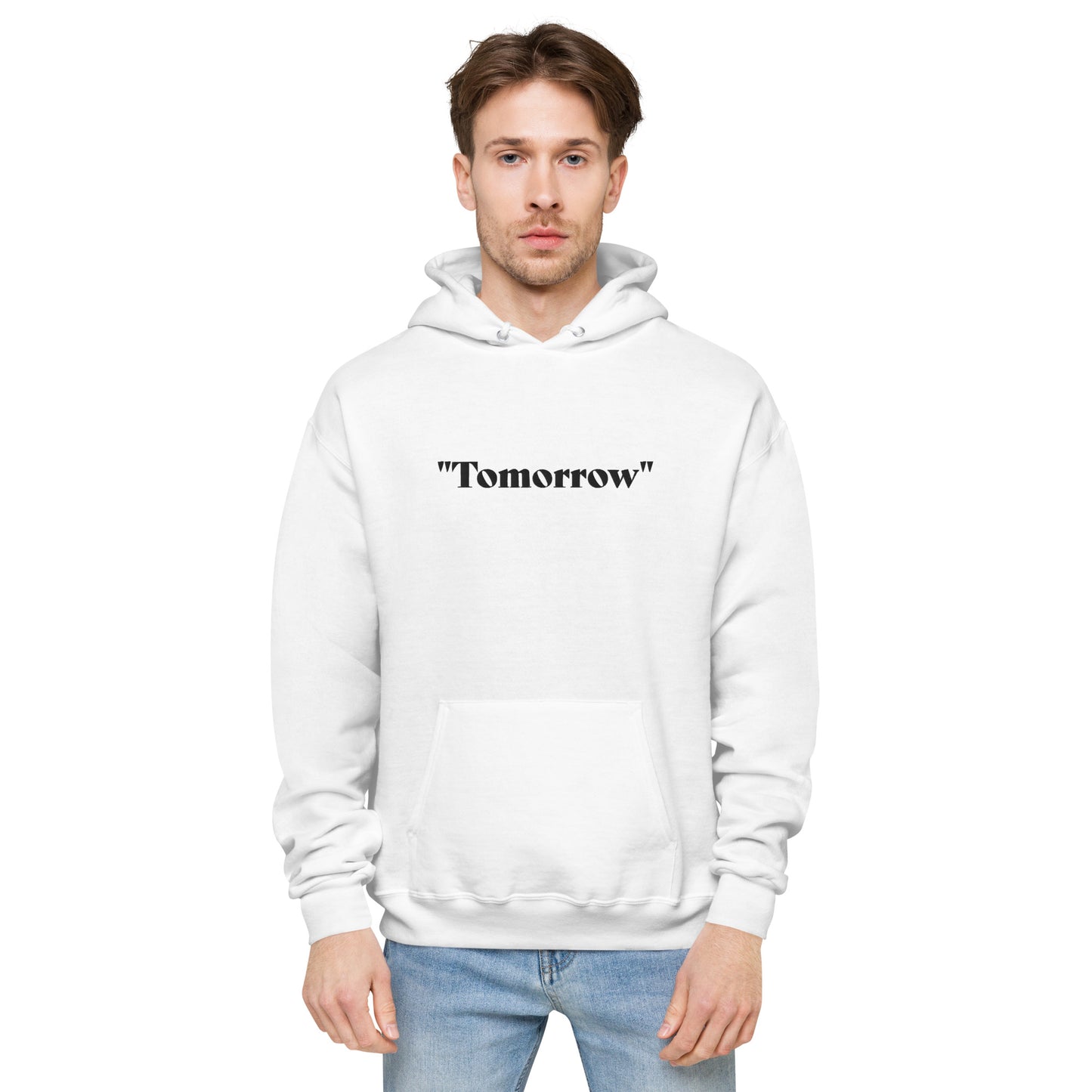 Embroidered "Tomorrow" Hoodie