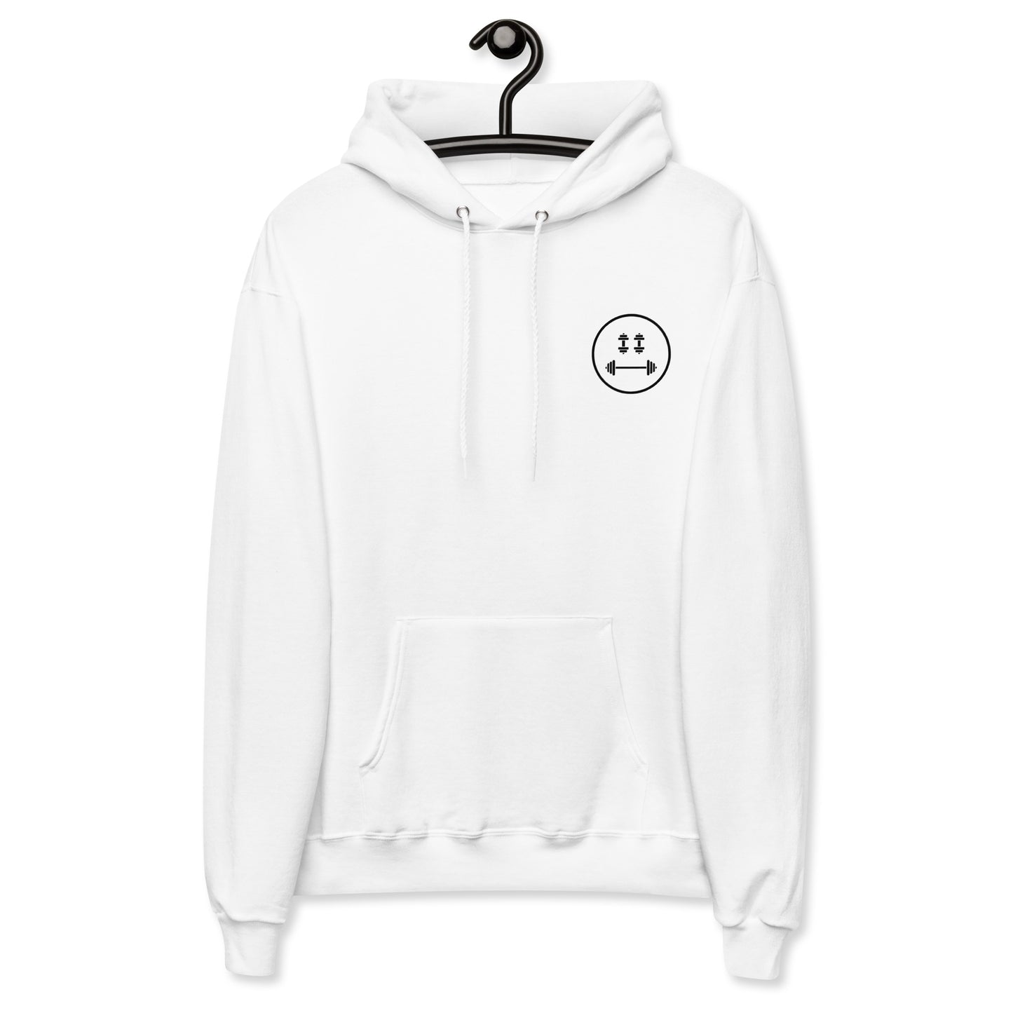 Dumbbell Face Hoodie